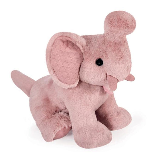 Doudou Preppy Chic Elefant, rosa 35cm