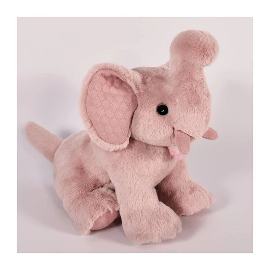 Doudou Preppy Chic Elefant, rosa 45cm