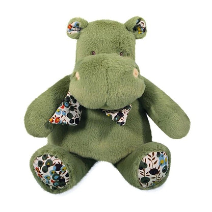 Doudou Hippo Bandana, green 22cm