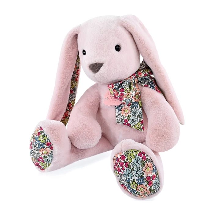 Doudou Copains Calins rabbit delicate pink 40cm