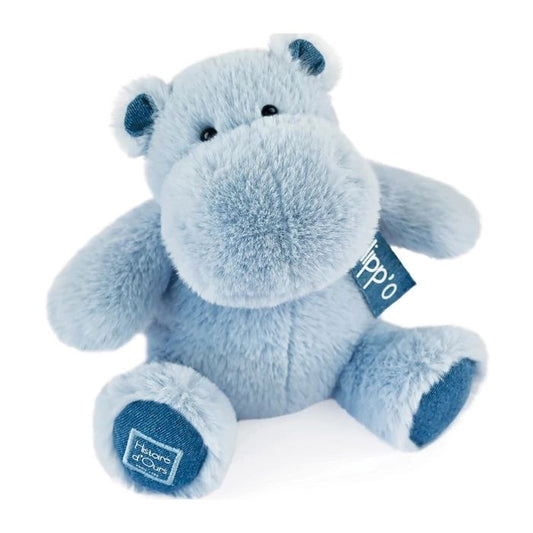 Doudou Hippo Bleu Jean 25cm