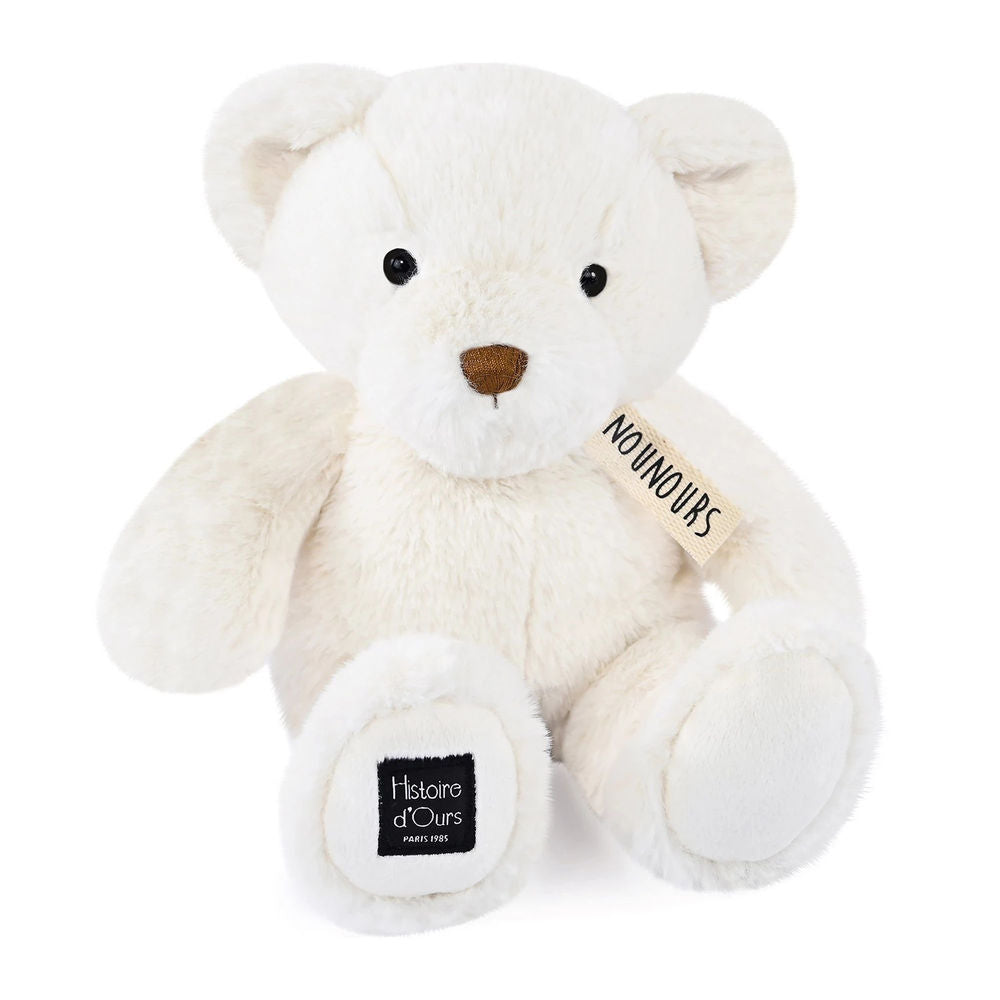 Doudou Bär Nounours, weiss 28cm