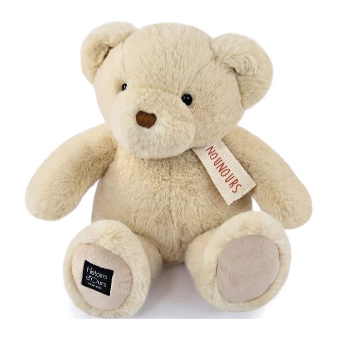 Doudou ours Nounours, vanille 28cm