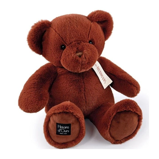 Doudou ours Nounours, cannelle 40cm