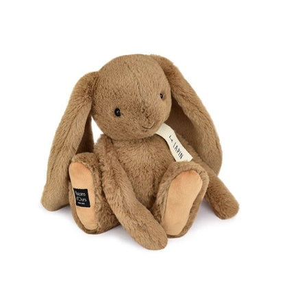 Doudou lapin, noisette 32cm