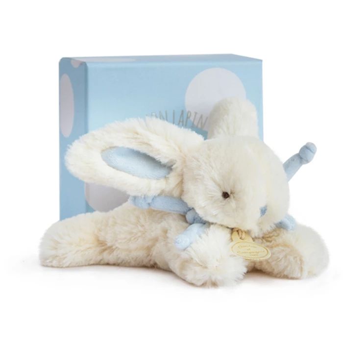 Doudou Bonbon Hase, blau 16cm