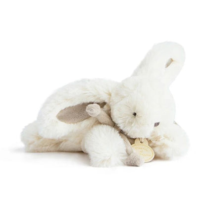 Doudou bonbon lapin, taupe 16cm