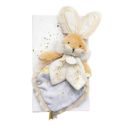 Doudou rabbit comforter, white