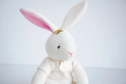 Doudou étoile pendante lapin 25cm