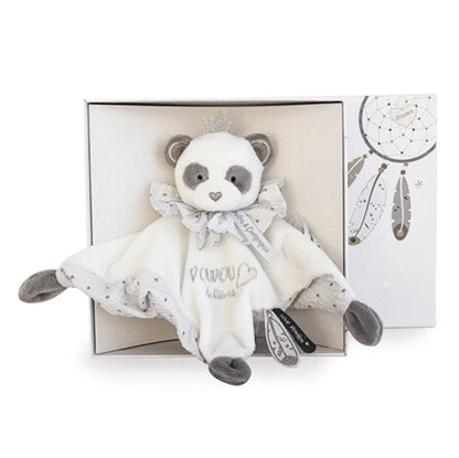 Doudou attrape rêves panda doudou 20cm