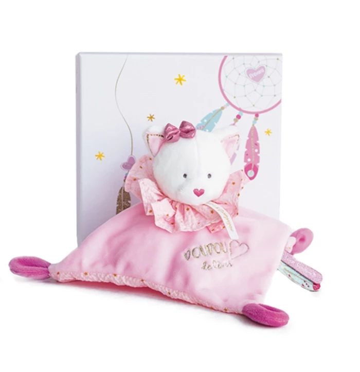 Doudou attrape rêves chat doudou 20cm