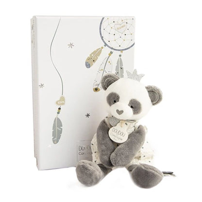 Doudou attrape rêve panda suspendu 20cm