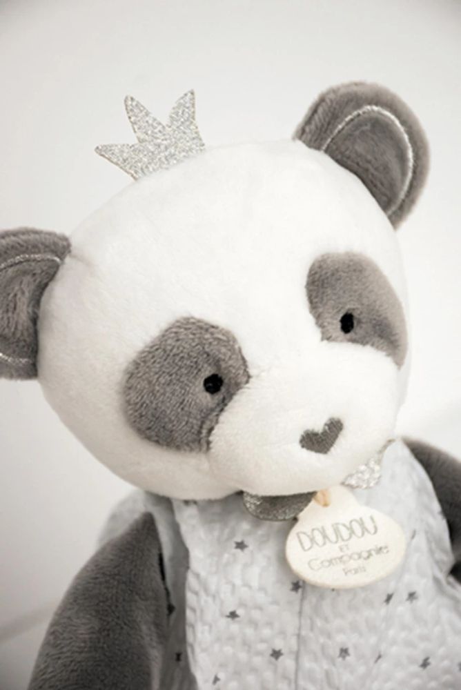 Doudou attrape rêve panda suspendu 20cm