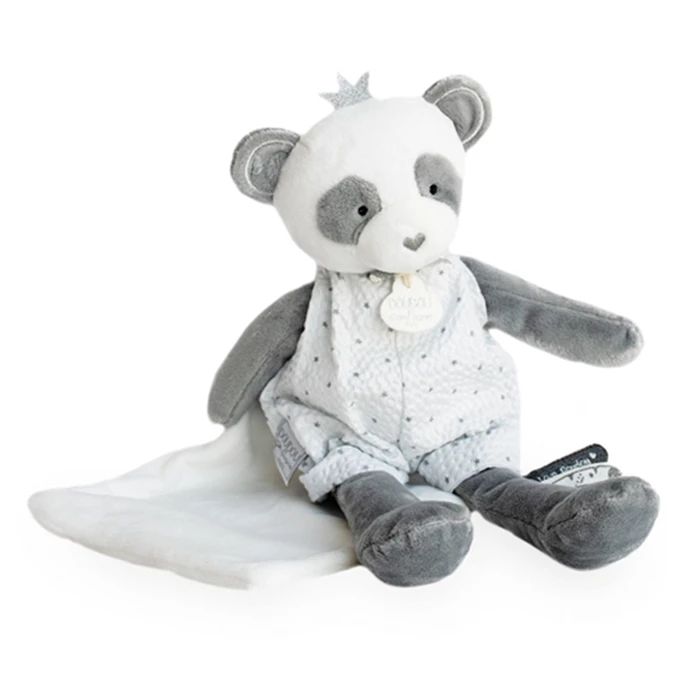 Doudou attrape rêve panda suspendu 28cm