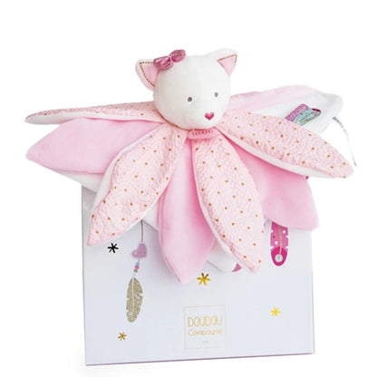 Doudou attrape rêves chat doudou fleur 26cm