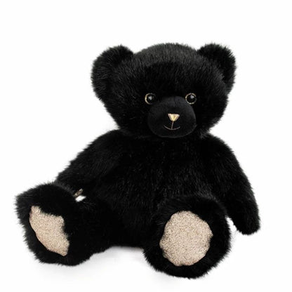 Doudou collection ours, noir 30cm