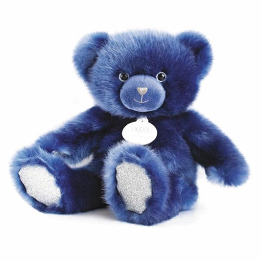 Doudou collection ours, bleu nuit 30cm