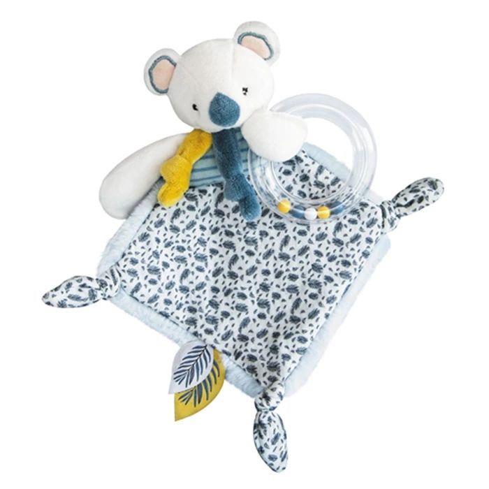 Doudou hochet koala avec doudou 22cm