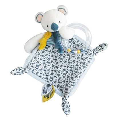 Doudou Koala rattle with comfort blanket 22cm