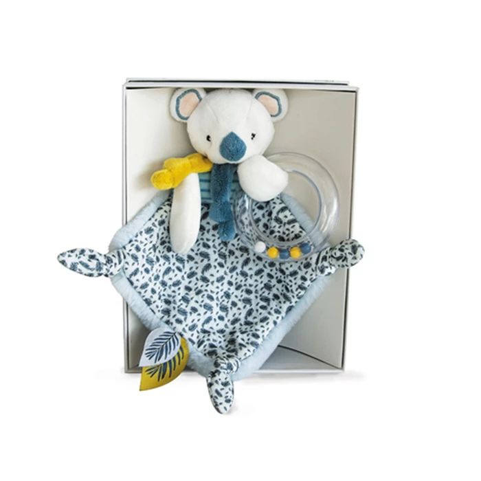 Doudou hochet koala avec doudou 22cm