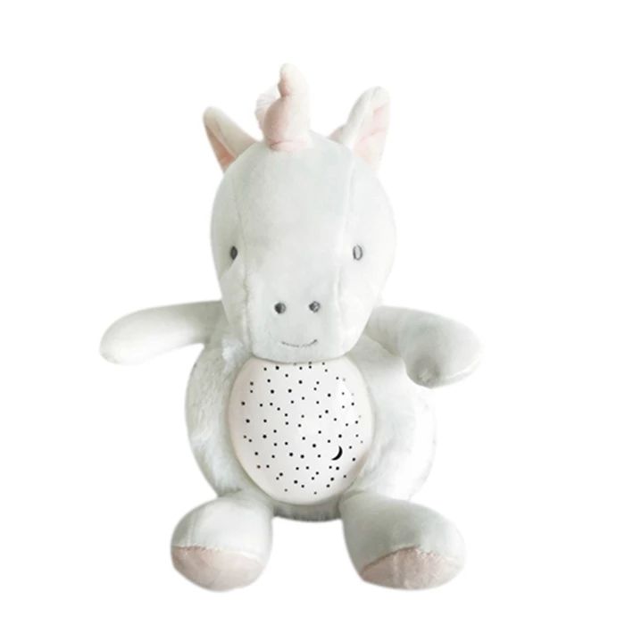 Doudou night light unicorn 20cm
