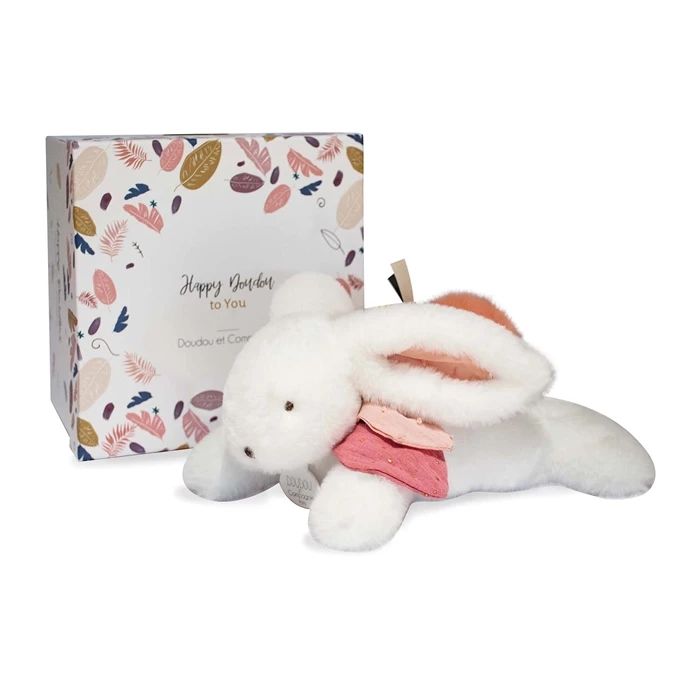 Doudou Happy Boho lapin, terre cuite 25cm