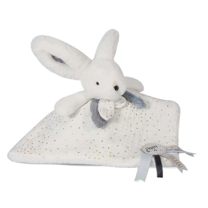 Doudou Happy Glossy doudou blanc 25cm