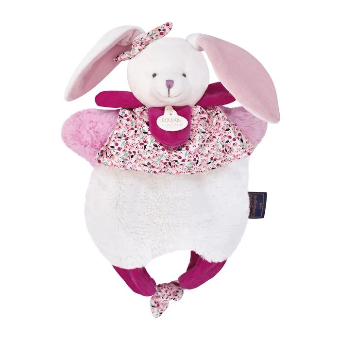 Doudou Amusette Hase Schmusetuch 30cm