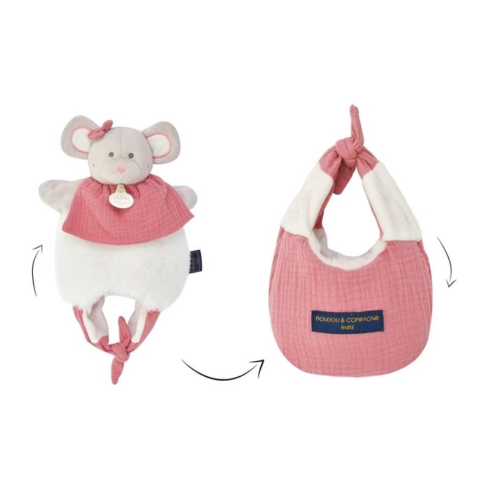 Doudou Amusette Souris doudou 30cm