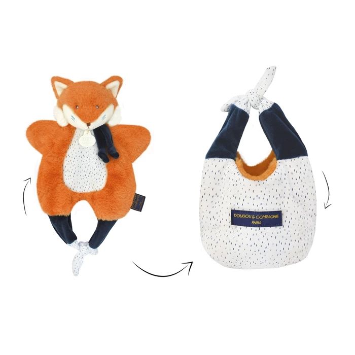 Doudou Amusette Fuchs Schmusetuch 30cm