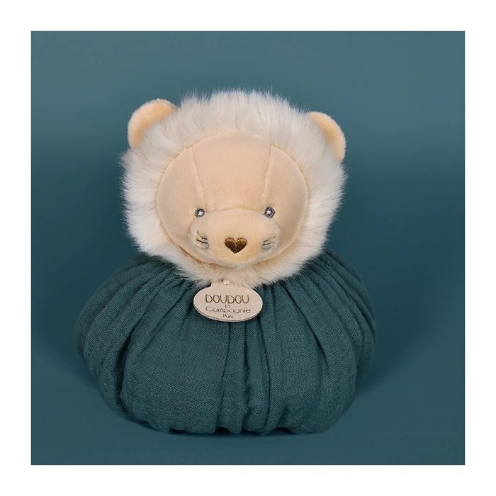 Doudou Boule lion doudou 25cm