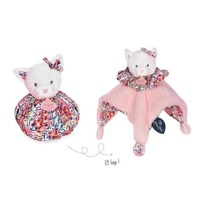 Doudou Boule chat doudou 25cm