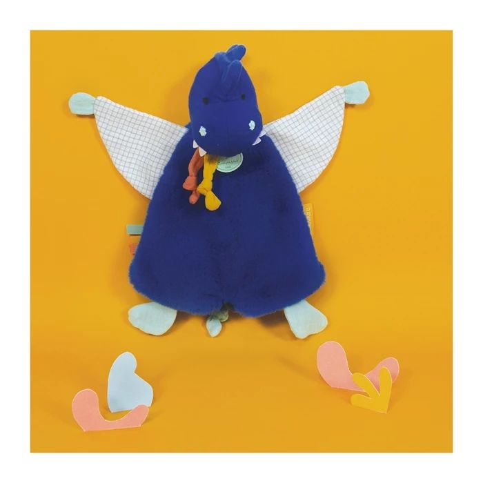 Doudou Dino Sashou comforter 25cm