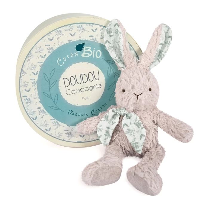 Doudou Bio Hase, grau 25cm