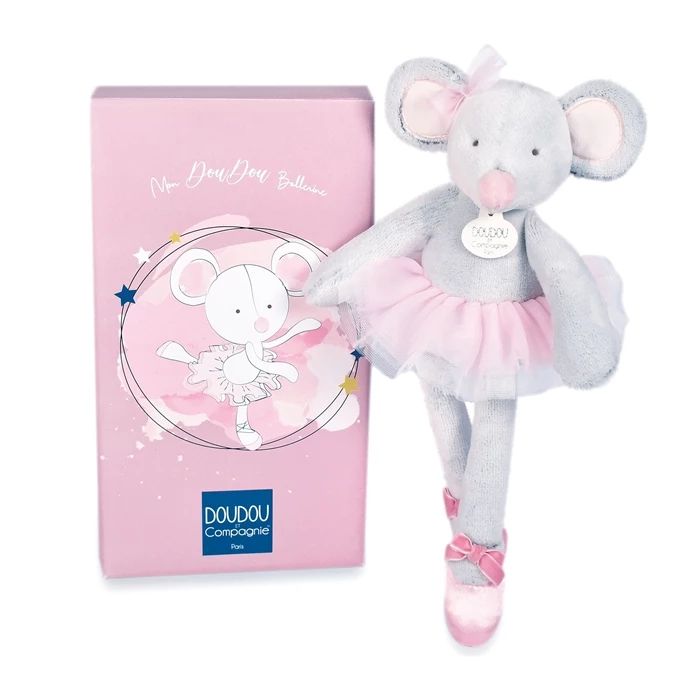 Doudou Ballerina Mouse 30cm