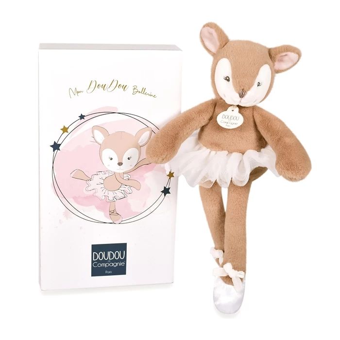 Doudou Ballerina Fawn 30cm