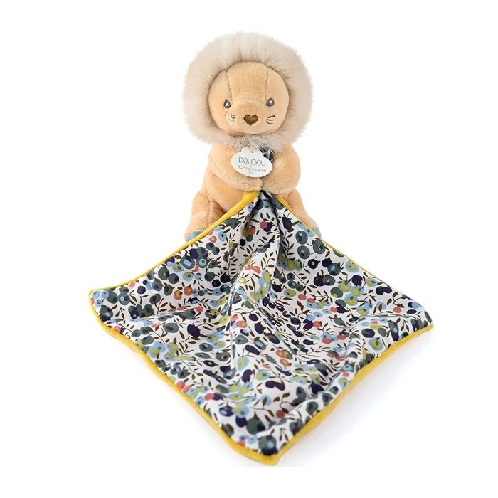 Doudou lion avec doudou 12cm