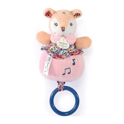 Doudou musical toy fawn 20cm