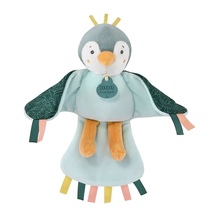 Doudou Vogel Cui-Cui mandel (mit Zwitschern) 22cm