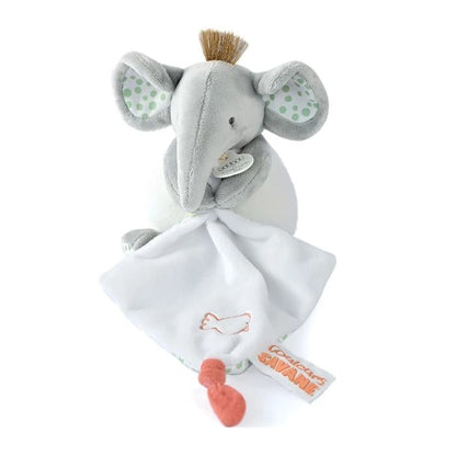 Doudou éléphant avec doudou 15cm