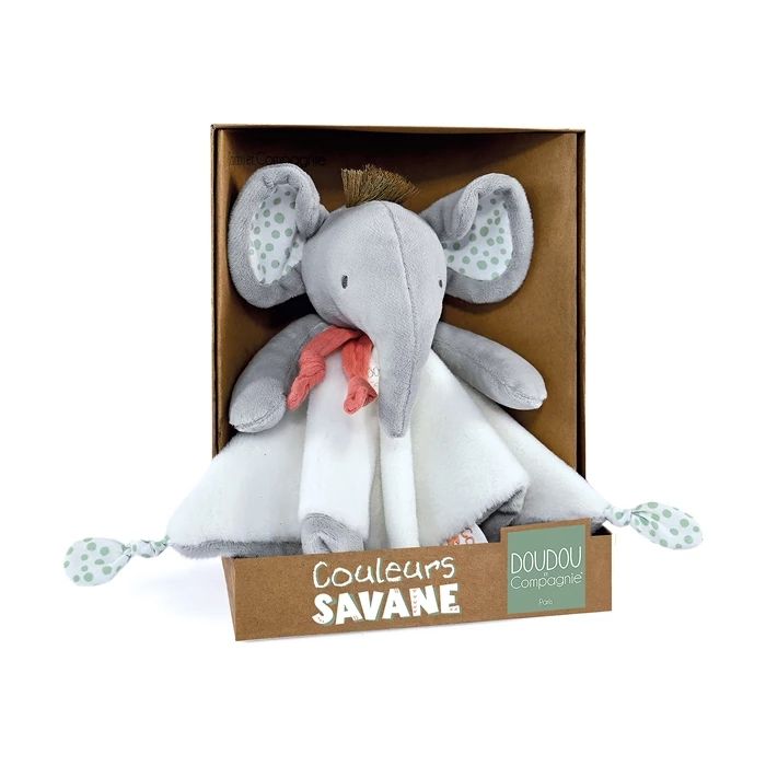 Doudou Elefant Schmusetuch 25cm