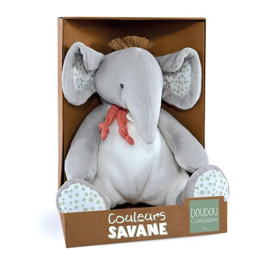 Doudou elephant cuddly toy 30cm