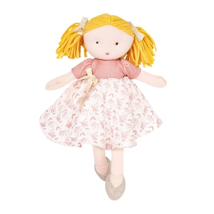 Doudou poupée de chiffon Camélia 30cm