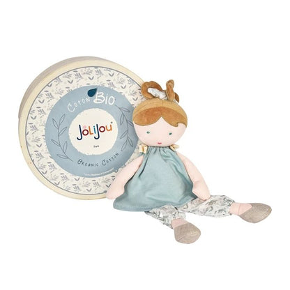 Doudou poupée de chiffon Bleuette 30cm