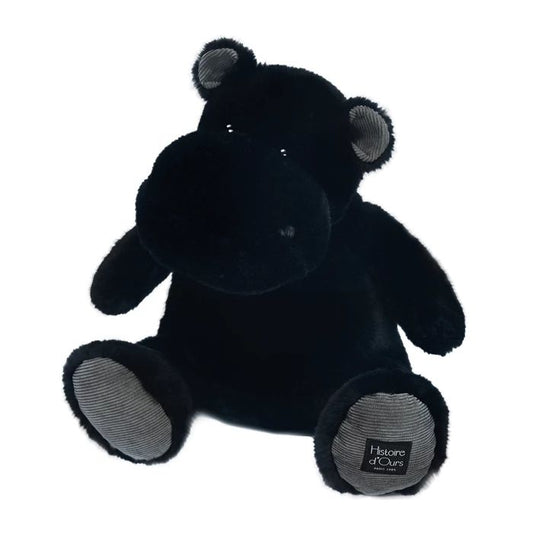 Doudou Hippo, black 40cm