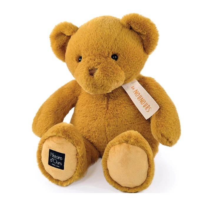 Doudou ours Nounours, ocre 40cm