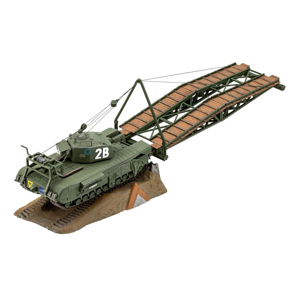 Militär Bausatz Churchill A.V.R.E., 1:76