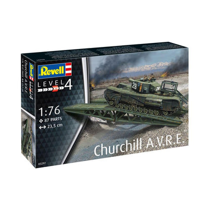 Militär Bausatz Churchill A.V.R.E., 1:76