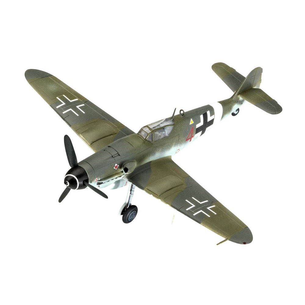 Militär Bausatz Combat Set Bf109G-10 + Spitfire Mk.V, 1:72