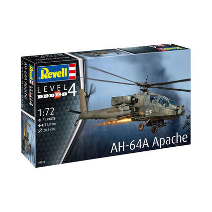 Bausatz Helikopter AH-64A Apache, 1:144